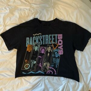 COPY - Backstreet boys graphic tee cropped boxy